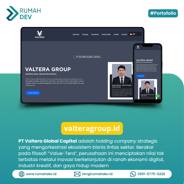 PT Valtera Global Capital| Rumah Dev